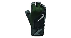 Gants nike premium fitness noir   vert