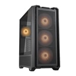 Boitier PC Grand Tour E-ATX Cougar MX600 RGB avec panneaux vitrés - Noir