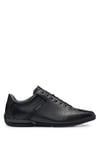 BOSS Male Saturn_Lowp_lux4 A_N Sneaker Black 6 UK