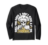 Call the Cops Pizza Hawaii Pineapple Long Sleeve T-Shirt