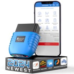 Nexlink OBD2 Bluetooth 5.0 pour Voiture et Moto OBD2 Appareil de Diagnostic Bluetooth OBD2 Adaptateur Bluetooth pour iOS et Android