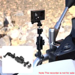 Handlebar Mount Motorcycle Action Camera Holder Aluminum Alloy 360° Recorder M