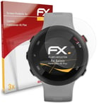 atFoliX 3x Screen Protection Film for Garmin Forerunner 45 Plus matt&shockproof