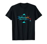 Vintage Volume VU Meter Audio Engineer Graphic T-Shirt