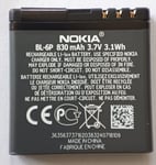 Batterie Originale Nokia BL-6P 830mAh pour Nokia : 6500 Classique, 7900 Prism