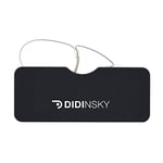 DIDINSKY Lunette Loupe sans Branche pour Hommes et Femmes. Lunettes de vue pour hommes et femmes vintage pour presbyte. Black +2.5 – LOUVRE