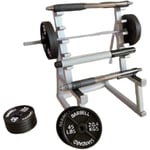 Squat Rack Pen Holder - Skrivbordsorganisatör, Rolig tyngdlyftning Pen Desktop Holder Organizer Med Skivstänger Och Vikter, Fitness Squat Pencil Holder Access