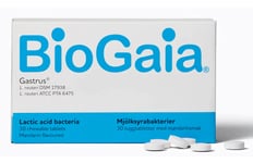 BioGaia Gastrus Chewable 30 Tablets Adult Probiotic Supplement Stomach Immunity