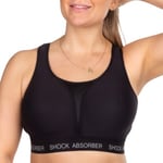 Shock Absorber BH Ultimate Run Padded Bra Svart E 70 Dam