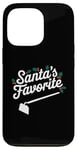 Coque pour iPhone 13 Pro Binette préférée du Père Noël – Binette de jardinage amusante pour Noël