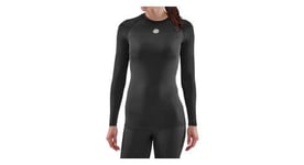 Maillot manches longues femme skins series 1 noir