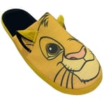 The Lion King Childrens/Kids Simba Polyester Slippers - 1 UK-2 UK