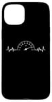 Coque pour iPhone 15 Plus Heartbeat Speedometer Auto Car Garage Racing Men Dad