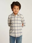 Tommy Hilfiger Kids' Check Shirt, Classic Beige Check