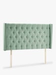 John Lewis Harlow Strutted Upholstered Headboard, Large Emperor