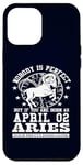 iPhone 12 Pro Max Aries Star Sign April 02 Astrology Horoscope Birthday Case