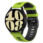 Twin klokkearmbånd Samsung Galaxy Watch 6 (44mm) - Lime/svart