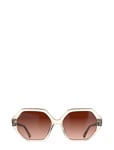 Grace Champagne Gradual Brown Pink Corlin Eyewear