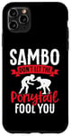 iPhone 11 Pro Max Sambo Girl Female Wrestler Training Sambo Wrestling Case