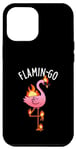 iPhone 12 Pro Max Flamin-go Funny Flamingo Pun Case