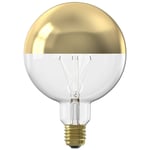 Dimbar Toppförspeglad Glob Ø125 Guld LED 4,0W 200lm E27