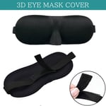 Soft Padded 3D Eye Mask Sleep Sponge Masks Cover Travel Aid Rest Blindfold Shade