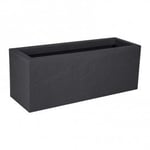 Balconnière Volcania Up 25l - Anthracite - 59x19x22.8cm - Eda Plastiques