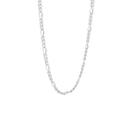 IX Studios Chunky Figaro Chain Halskæde Sølv DMM0341SL - Unisex - 925 sterling silver