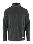 Fjallraven 87055-030 Vardag Lite Fleece M Sweatshirt Men's Dark Grey Size S