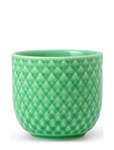 Lyngby Porcelæn Rhombe Color Egg Cup Grön