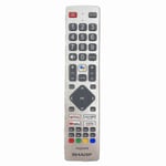 Shw/rmc/0133 Fjärrkontroll för Sharp Aquos Voice TV 40bl2ea 2020