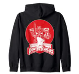 Power Rangers Logo Megazord Circle Retro Power Ventilateur nostalgique Sweat à Capuche