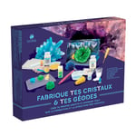 Coffret fabrique tes cristaux et géodes