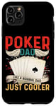 Coque pour iPhone 11 Pro Max Jeu de cartes de poker Jetons de jeu Bluff