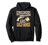 Old Western Film Fan Classic Cowboy Culture and Wild West Pullover Hoodie