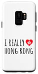 Coque pour Galaxy S9 J'aime vraiment Hong Kong