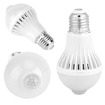 E27 Intelligent Detection PIR Infrared Motion Sensor Light LED Lamp Bulb 5W