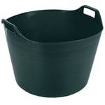 75L Flexi Tub Plastic Dark Green Trug Bucket Garden Heavy Duty Storage Container