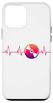 Coque pour iPhone 12 mini Disc-jockey heartbeat dj ligne de coeur