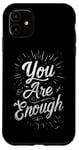 Coque pour iPhone 11 Design simple inspirant et motivant