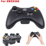 Manette de Jeu Sans Fil Gamepad pour PC et Xbox 360 - Noir