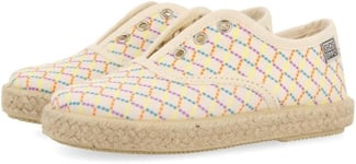 GIOSEPPO Sneakers Kids Girls Breathable Espadrilles Beige 5.5 UK Child 22 EU