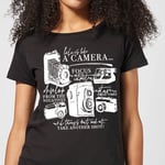 Life Is Like A Camera Women's T-Shirt - Black - 3XL - Black