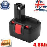 4.8Ah 14.4V Battery For Bosch BAT038 BAT040 BAT140 PSR GSR Cordless 2607335533