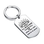 Boyfriend Gifts Keychain for Couples Friendship Gifts Husband Wife Keychain Valentine's Day Gifts Key Chain for Women Men Graduation Gifts Birthday Gifts (I'll Be There for You)