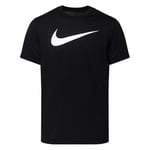 Nike Trenings T-skjorte Park 20 - Sort/hvit, størrelse Small