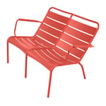 Fermob - Luxembourg Duo Low Armchair Capucine 45 - Fåtöljer utomhus - Frédéric Sofia - Metall