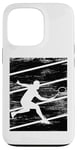 Coque pour iPhone 13 Pro Joueur de badminton Raquette Sports