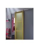 RAIL COULISSANT EN INOX POUR PORTE DE 63 A 93 CM DE LARGE