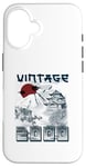 Coque pour iPhone 16 Anniversaire 24 Ans Pour Homme Femme Rétro Vintage 2000 Japon